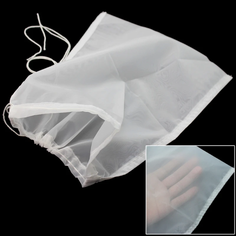 Kitchen Accessories Practical Food Nut Milk Tea Fruit Juice Coffee Wine Nylon Mesh Net Strain Liquid Filter Bag 22x30cm | Дом и сад