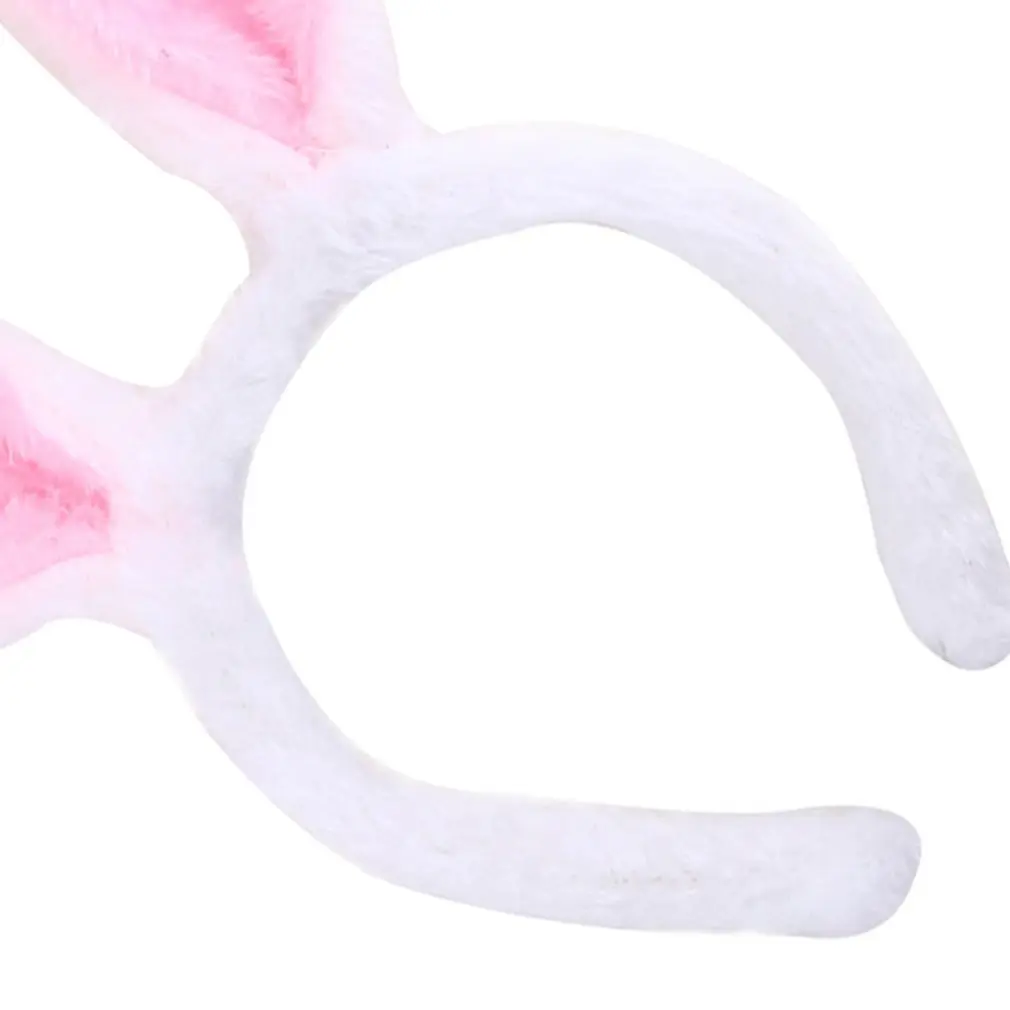 

Clothes Accessories Cotton Women Lovely Headband 12PC Girls Pink Rabbit Ear Head Holiday Adult Kids Hairband Hair Accessories