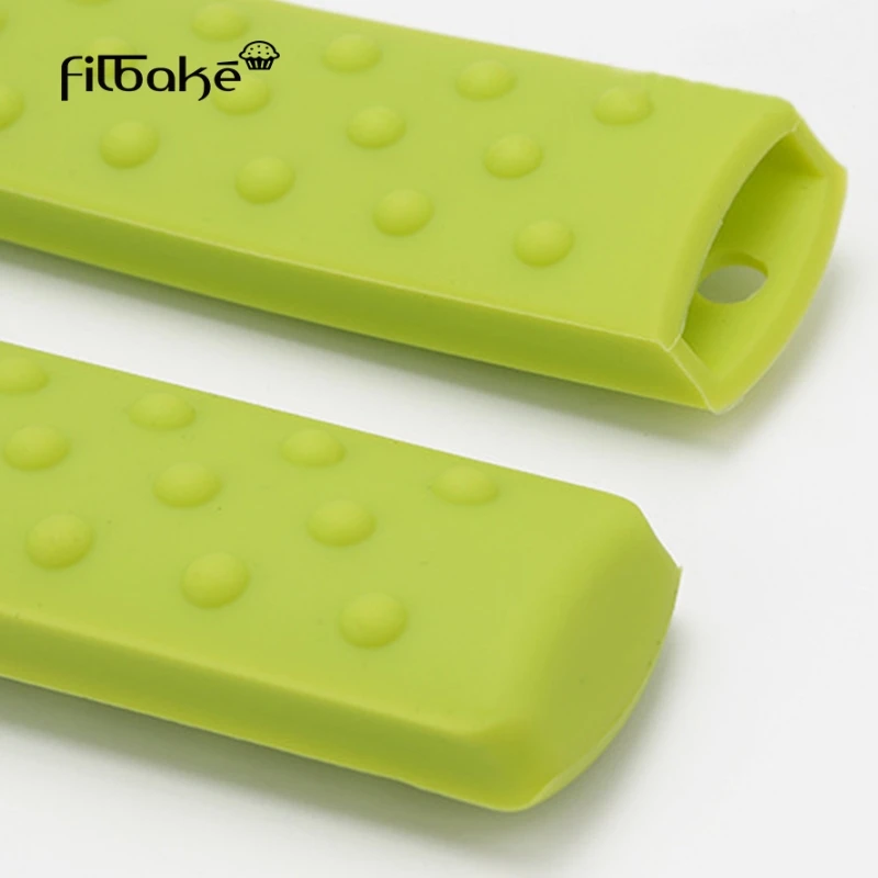 Термостойкий толстый силиконовый держатель с горячей ручкой нескользящий