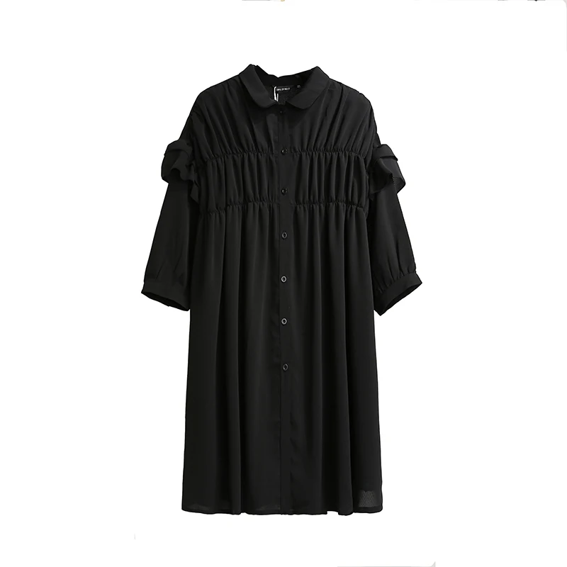 

Large-size Women's Autumn Dress Dress Is Loose And Slim
