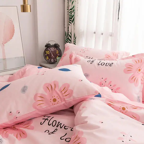 3/4 шт. Постельное белье s простыня + пододеяльник наволочки для подушек набор из