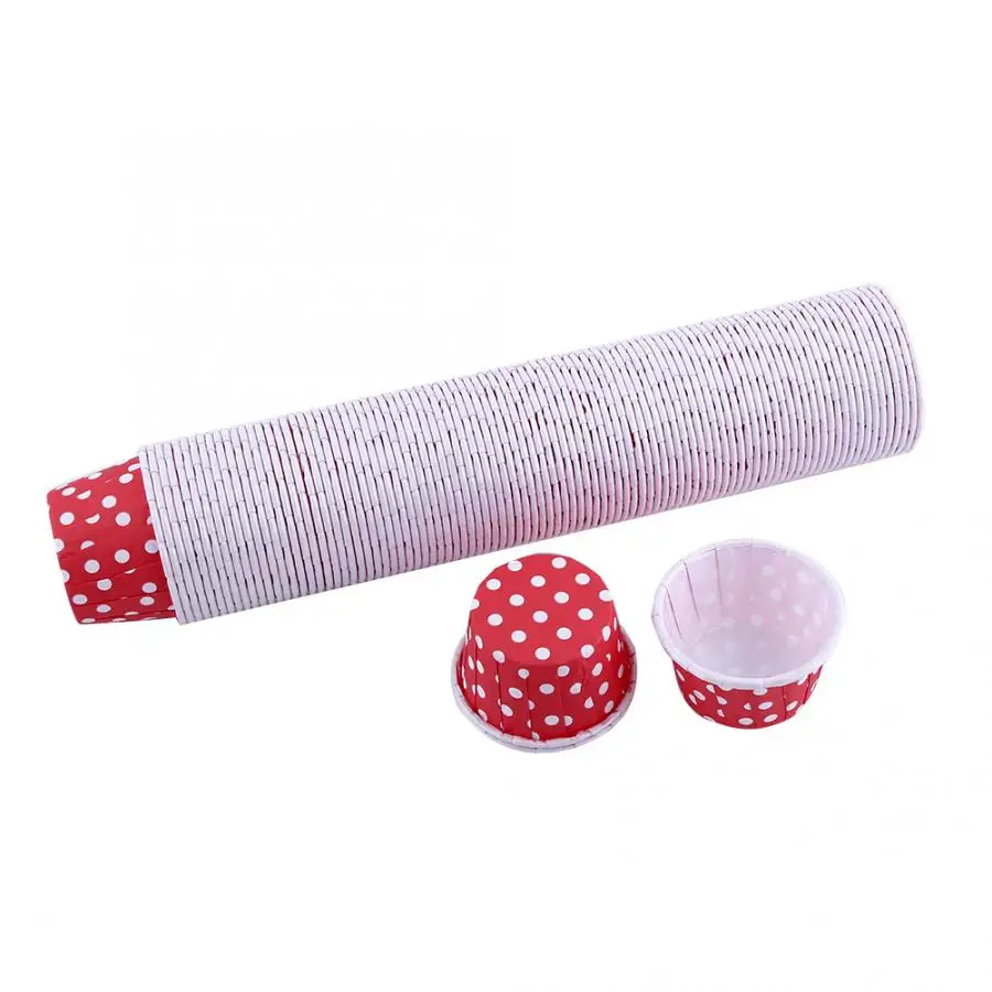 100 шт. Бумажные Формочки для кексов|Формы тортов| |