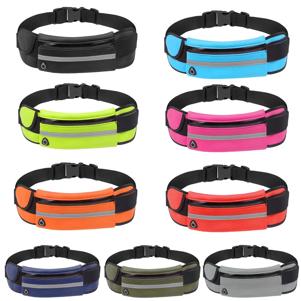 

YUYU Waist Bag Running Bag Waterproof Sports Belt Gym Bag Phone Case Women Hold Water Cycling Run Belt Portable