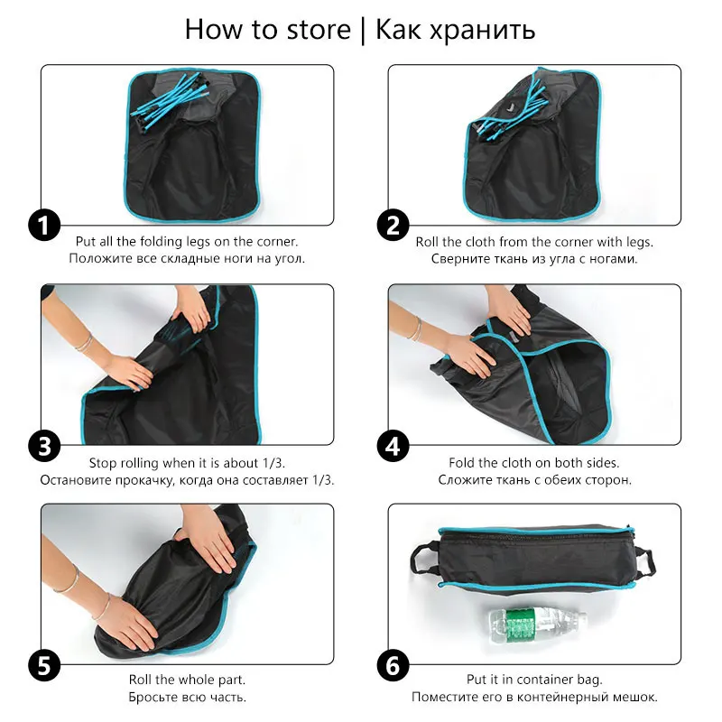 Складной стул для кемпинга портативный ультралегкий Путешествий Походов