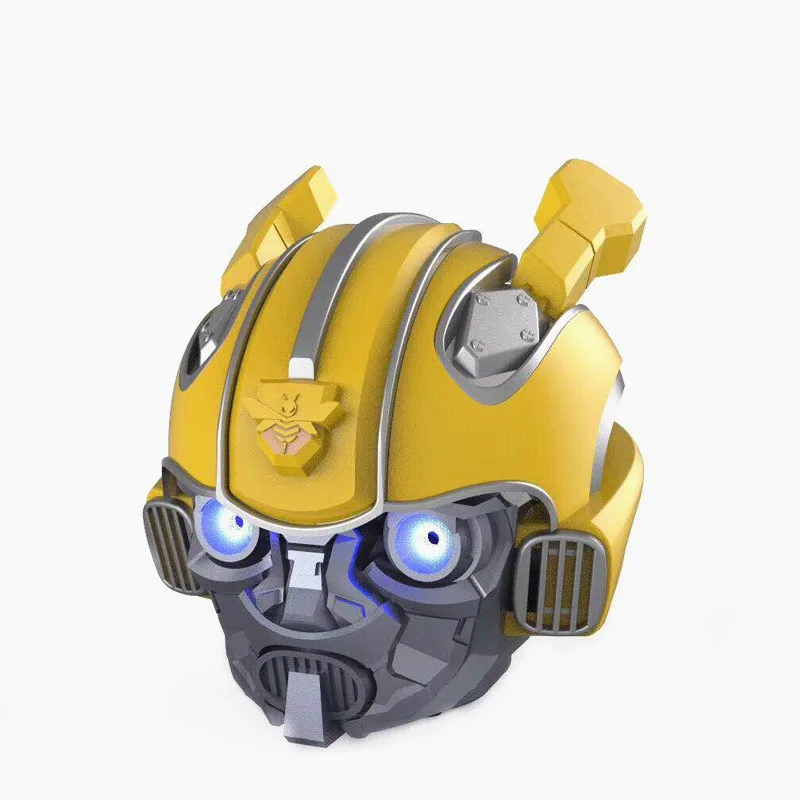 

Bumblebee Bluetooth Speaker Mini Wireless Speaker Subwoofer Stereo Transformer LED Flash BT Boom Box, Suitable For MP3 Plug TF