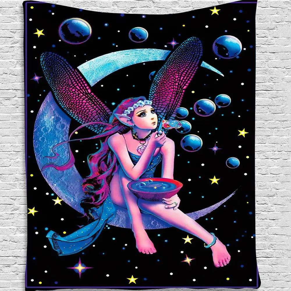 Уникальный настенный Подвесной Настенный коврик с рисунком в виде Будды для йоги