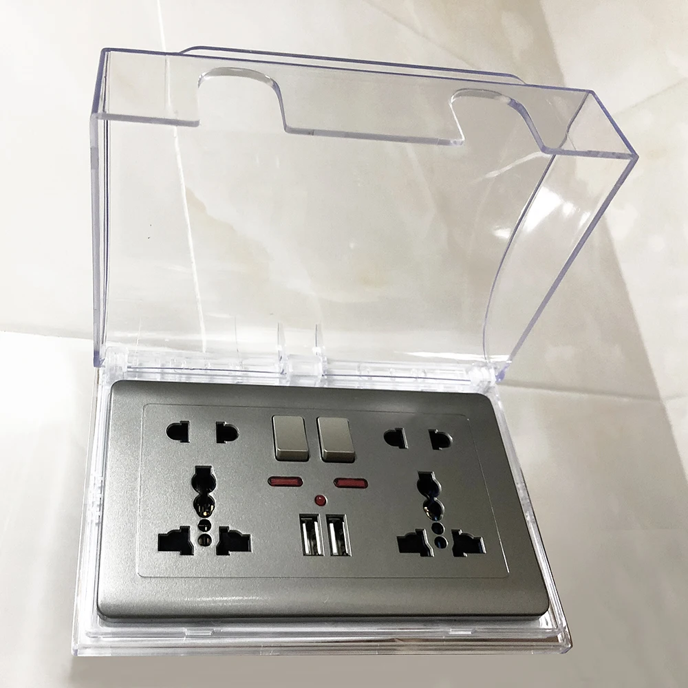 Стандартный защитный чехол Delviz для розетки Великобритании пылезащитная крышка