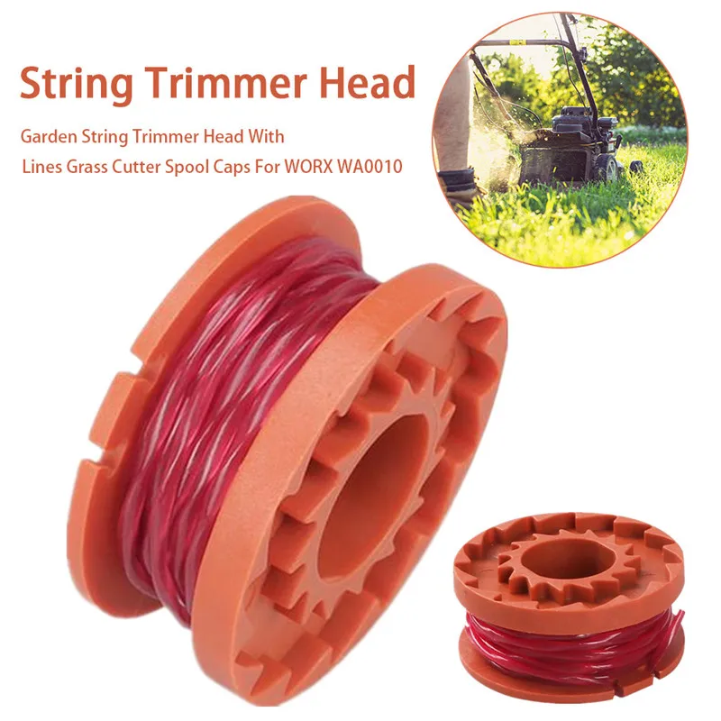 

3M Nylon Worx Lawn Mower Replacement Pliable Flexible Easy To Install Grass String Trimmer Spool Line Lawn Lawnmower