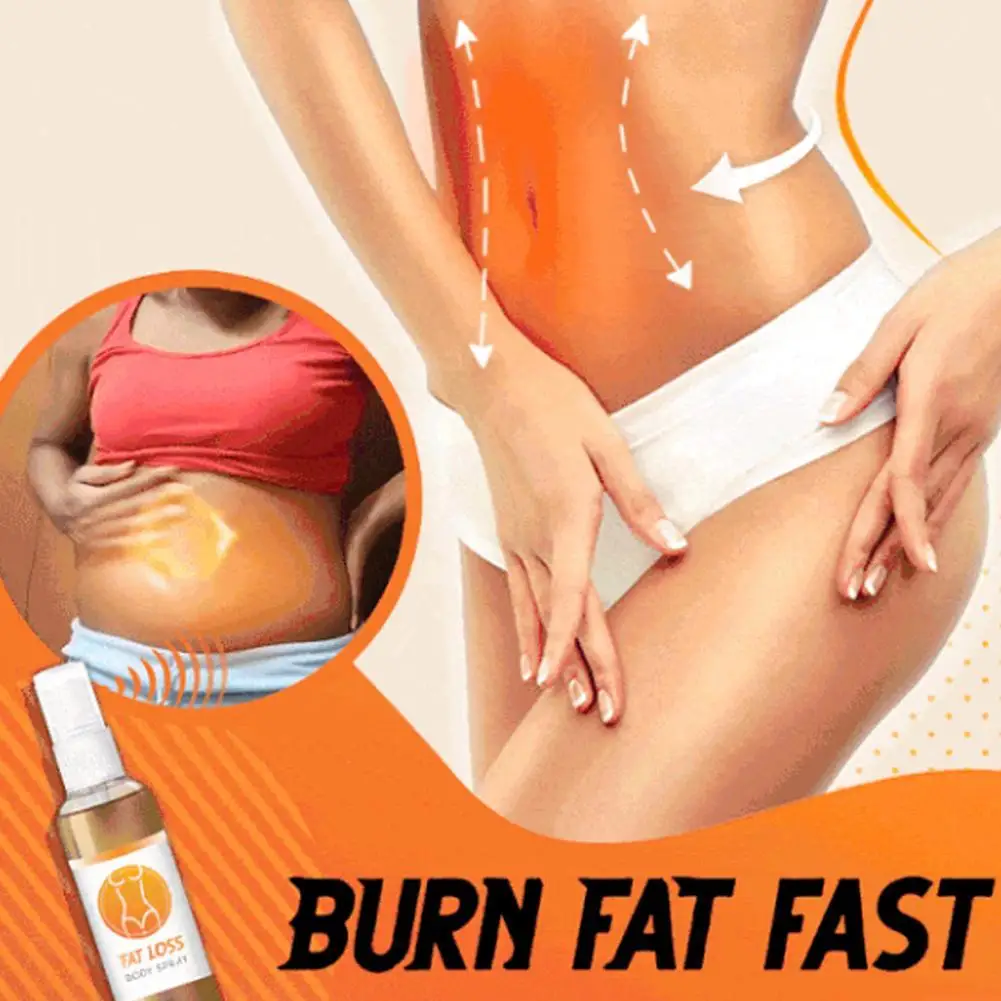 

10ml Slimming Spray Liquid For Fast Fat Burning And Weight Loss Essential Oil Spray
