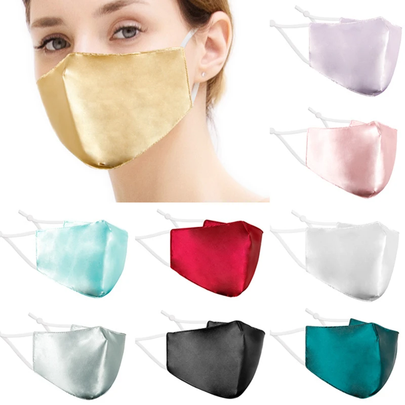 

Summer Breathable Masks For Men Women Ultrathin Double-deck Sunscreen Dustproof Silk Mask Halloween Cosplay Mascarillas
