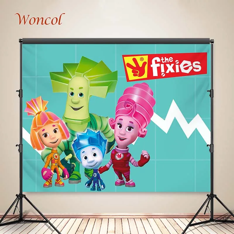 

Фон Woncol с фиксаторами для фотосъемки на день рождения