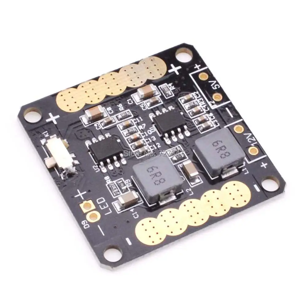 CC3D панель управления полетом распределения питания с выходным светодиодным