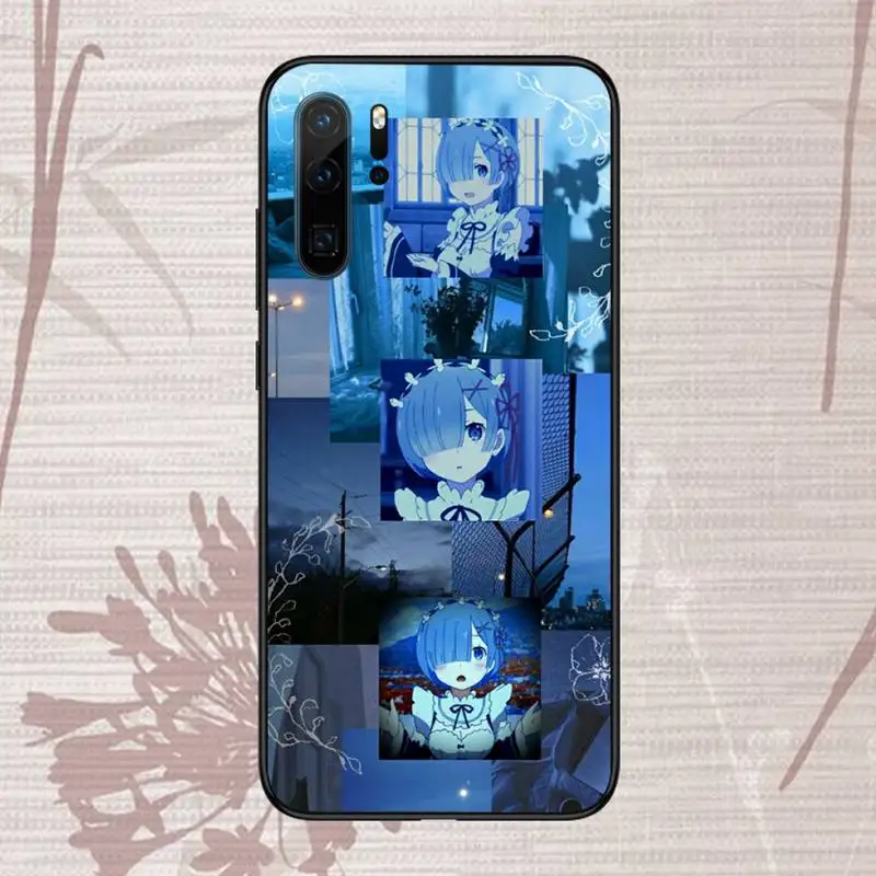 

Anime Re Life in a different world from zero Phone Case For Huawei honor Mate P 9 10 20 30 40 Pro 10i 7 8 a x Lite nova 5t