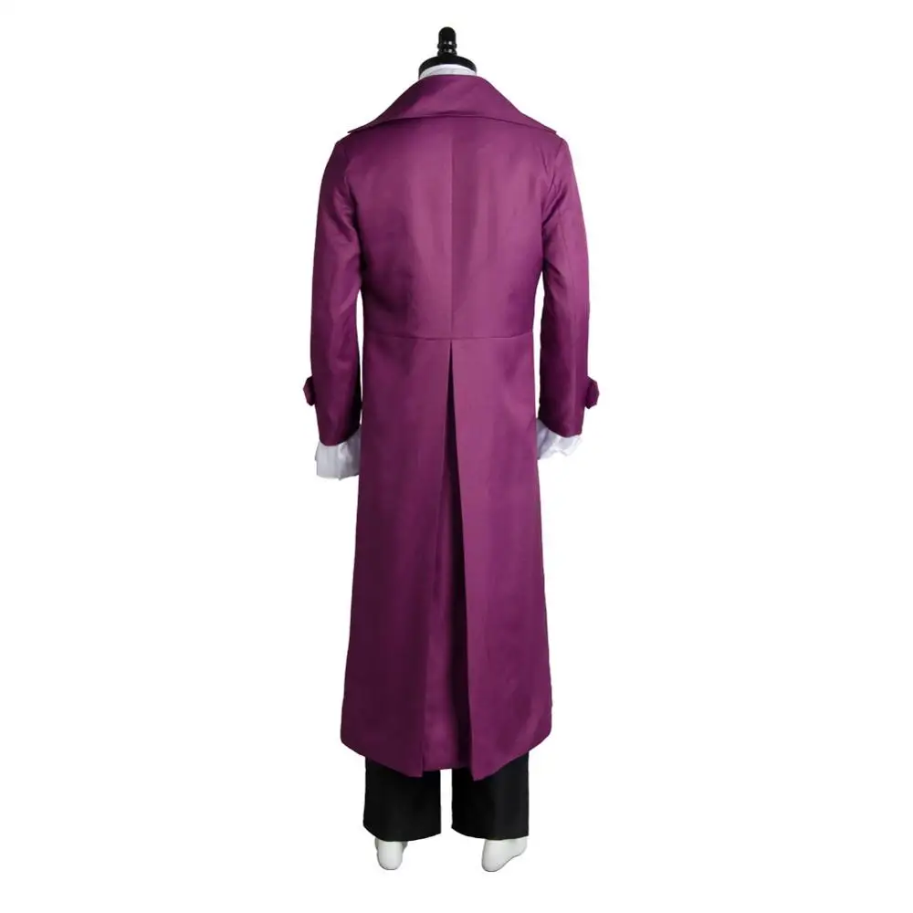 Костюм для косплея принц Роджерс Нельсон фиолетовый дождь пальто рубашка брюки