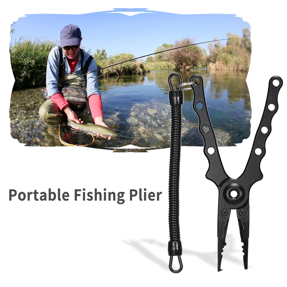 Алюминиевые плоскогубцы для рыбалки кольцевые резаки крючки удаления
