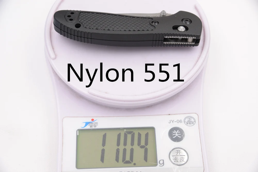 Складной нож JUFULE 551/550/550BK с ручкой из нейлонового волокна и лезвием 154 см |