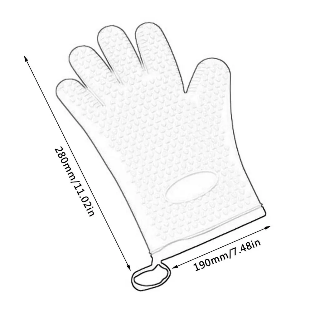 Утолщенные силиконовые кухонные принадлежности для готовки Нескользящие супер