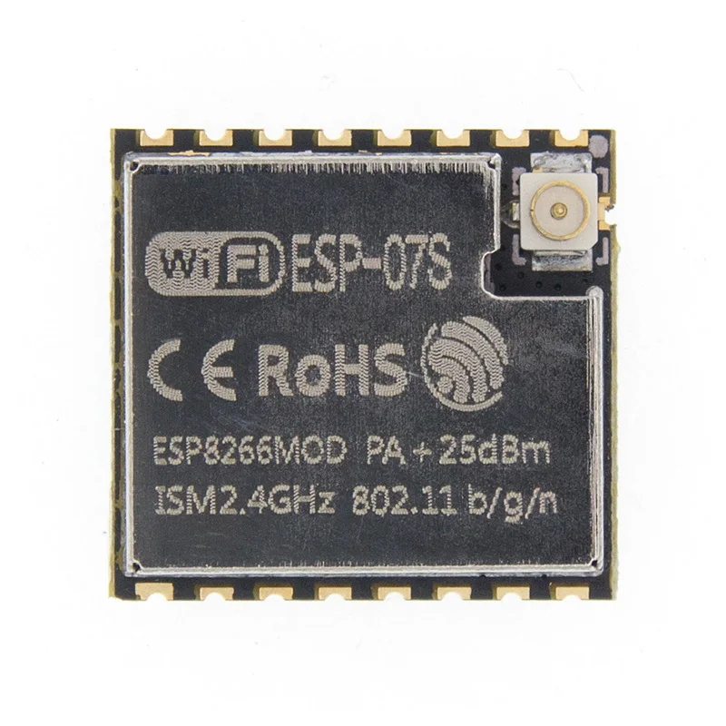 ESP8266 ESP-01 ESP-01S ESP-07 ESP-12E ESP-12F удаленный последовательный Порты и разъёмы WI-FI беспроводной модуль интеллигентая(ый) система снабжения жилищем Адаптер 2,4 г - Цвет: ESP-07S