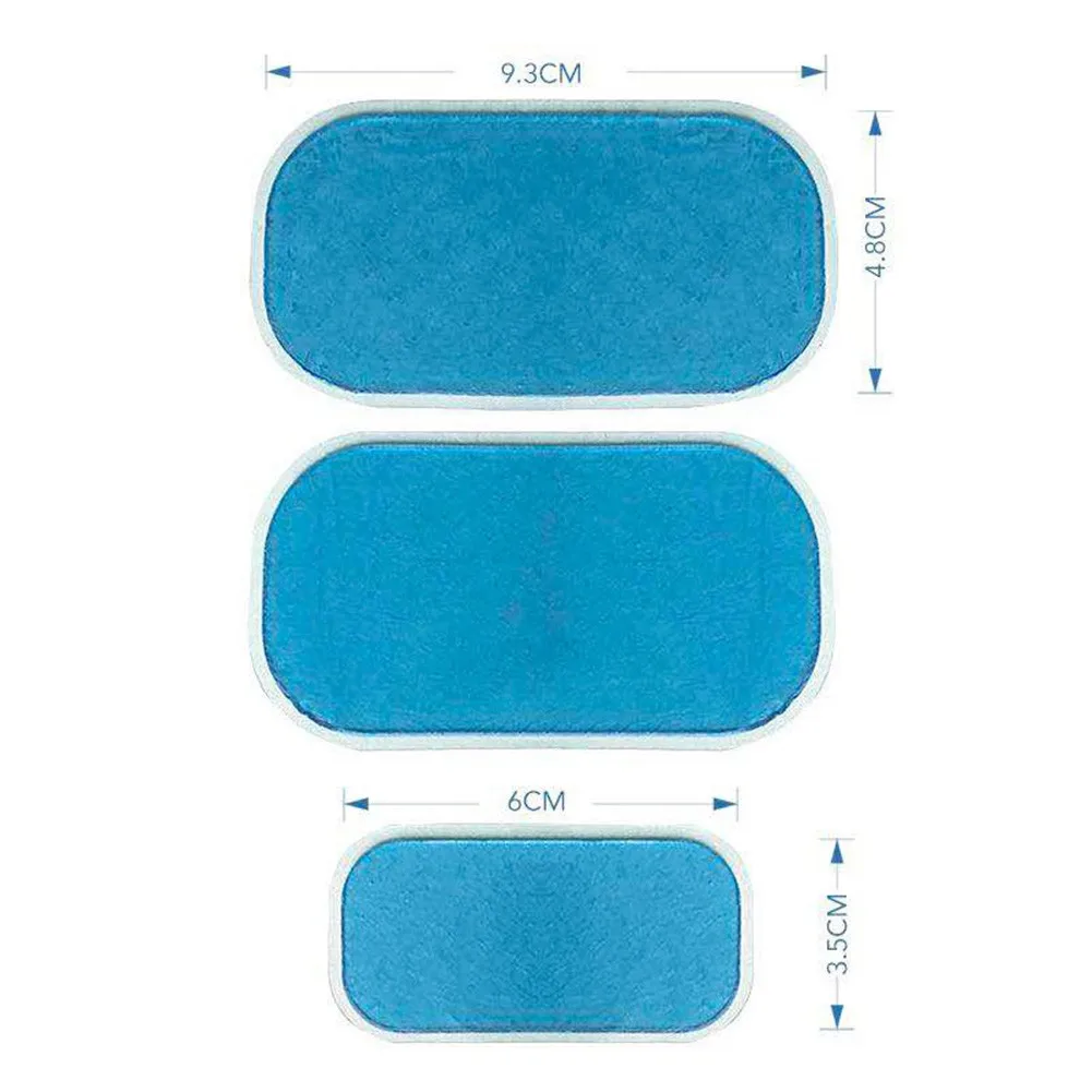 

6/15/30PCS Gel Pads For EMS Abdominal ABS Trainer Weight Loss Hip Muscle Stimulator Exerciser Replacement Massager Gel Patch