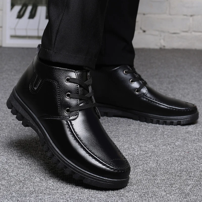 

Zapatos Casuales Para Hombre Men's Moccasins Sapato Casual Fashion Leather Shoes Black Mens Slip On Men