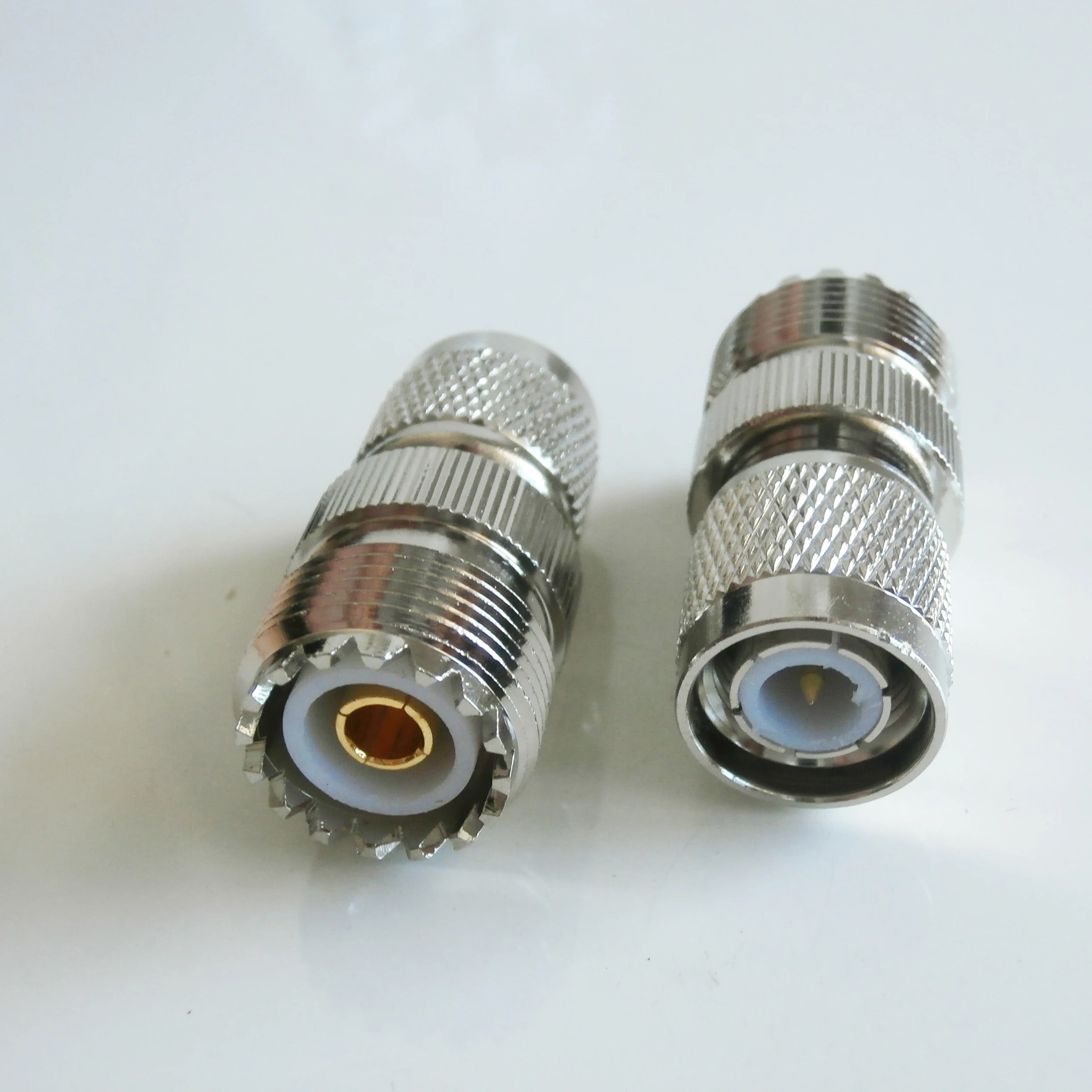 1 шт PL259 SO239 UHF гнездо к TNC штекеру полый штекер Латунный прямой радиочастотный