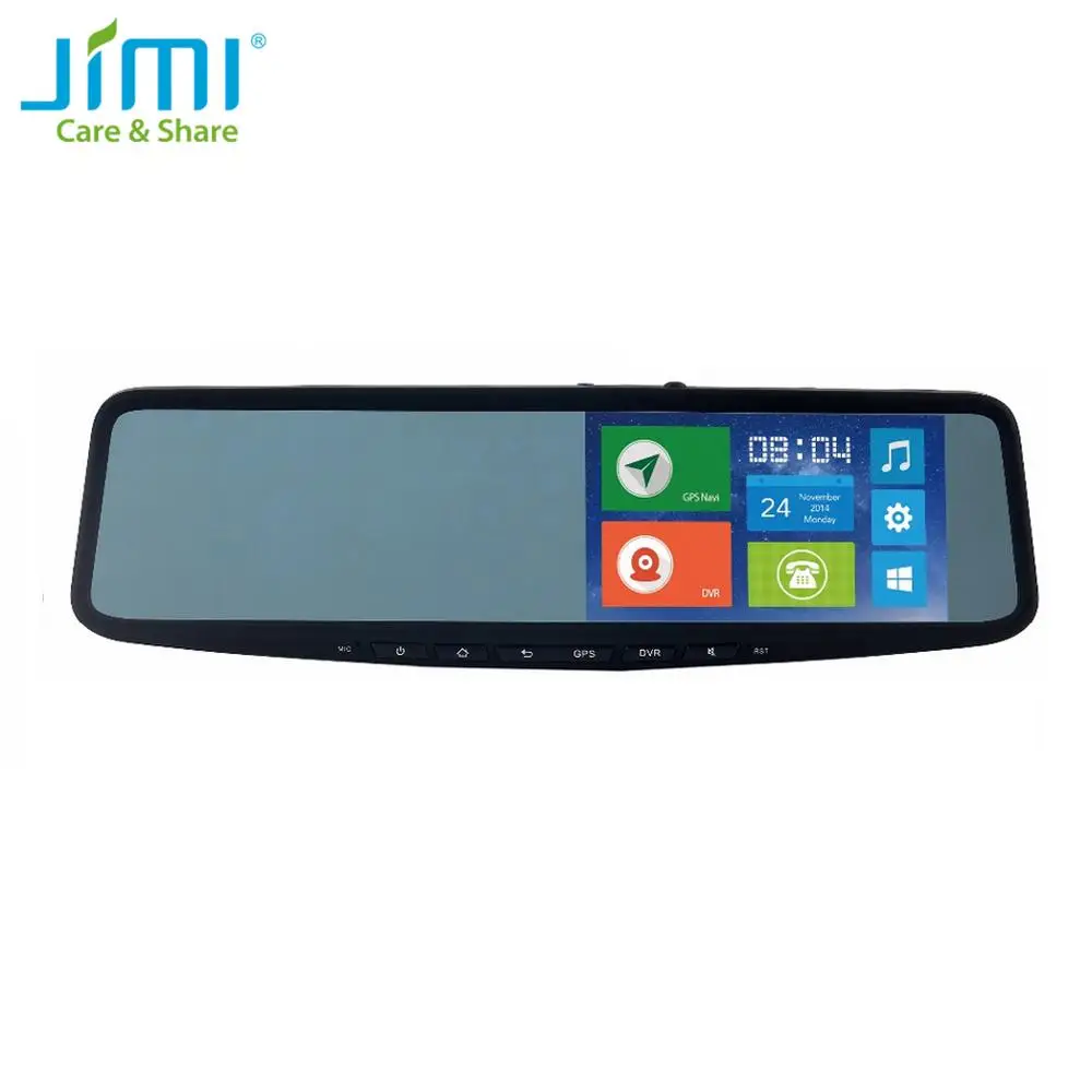 JIMI JC600 3G умный Автомобильный видеорегистратор Android система с 5 дюймовым IPS экраном