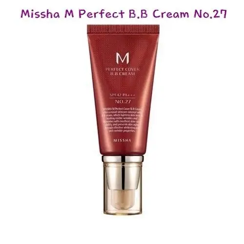 Крем MISSHA M Perfect Cover BB SPF42/PA 50 мл #21 #23 #27 CC крем консилер фотоотбеливающий макияж| |