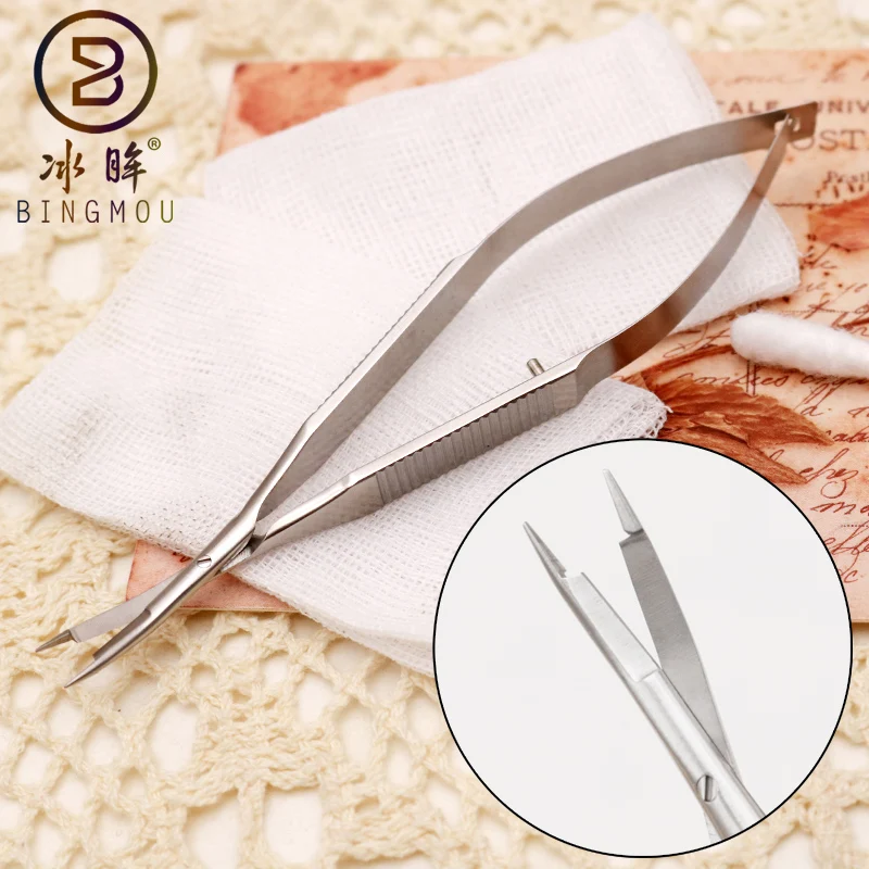 Needle holder  elbow design with scissors 12cm surgical operating instrument stainless steel surgical forceps