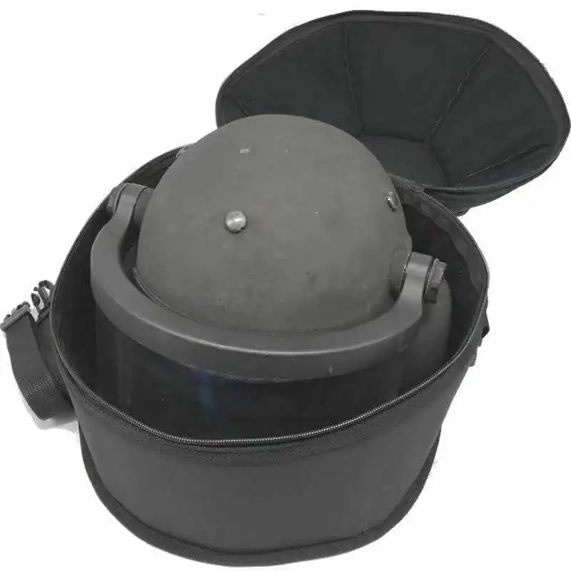 Outdoor Sports  Single Shoulder Back Portable Am95 Helmet Bag Large Bucket Bag Tactical Helmet Storage Bag 600D Fabric