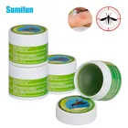 1 шт. Sumifun зеленый травяной мазь охлаждения масла простуда, головная боль головокружение солнечных ожогов Протирка мышцы боли облегчение боли крем по уходу за кожей K20003