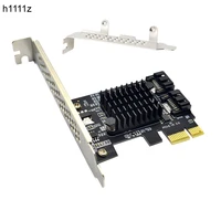chi a mining pcie sata pci e adapter 2 port sata 3 0 6gbps controller pci express x1 to sata 3 expansion card riser marvell 9125