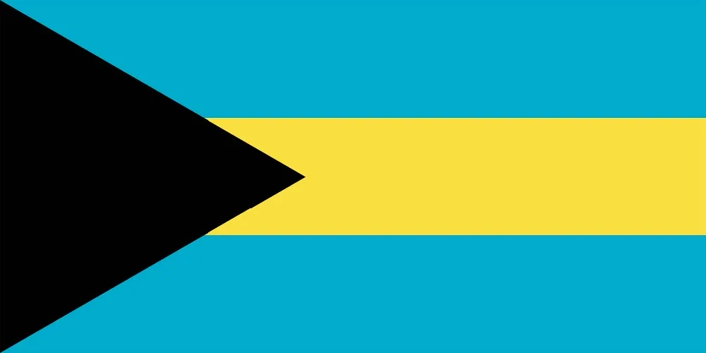 

90*150cm Bahamas flag for decoration