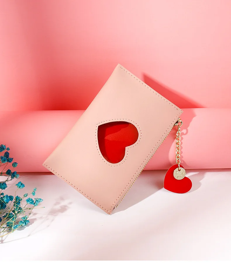 2019 New Korean Ladies Wallet Multi-function Coin Card Bag Fashion Jelly Love Purse Female Mini Wallets | Багаж и сумки