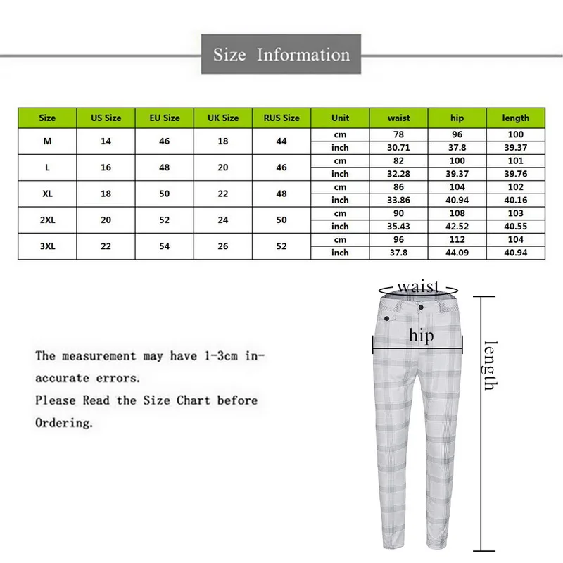 

Men Vintage Plaid Suit Pants Formal Dress Pant Business Casual Slim Pantalon Classic Check Suit Trousers Wedding Party
