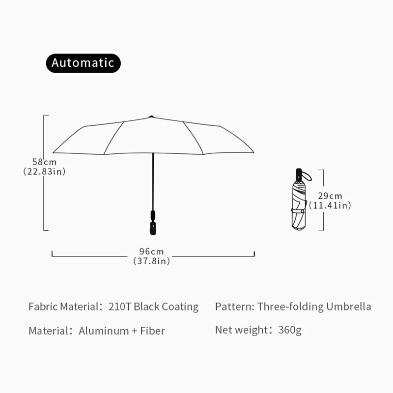 Мини зонт женский складной с защитой от ветра и УФ лучей|Зонтики| |