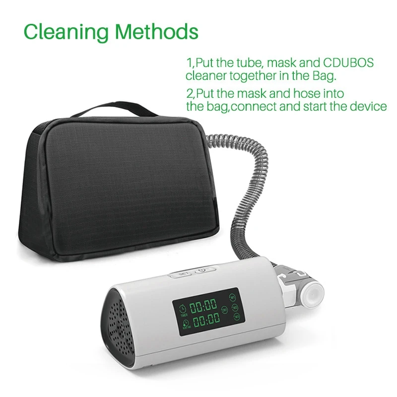 Перезаряжаемый CPAP очиститель и дезинфицирующие средства для Phillips Fisher Paykel