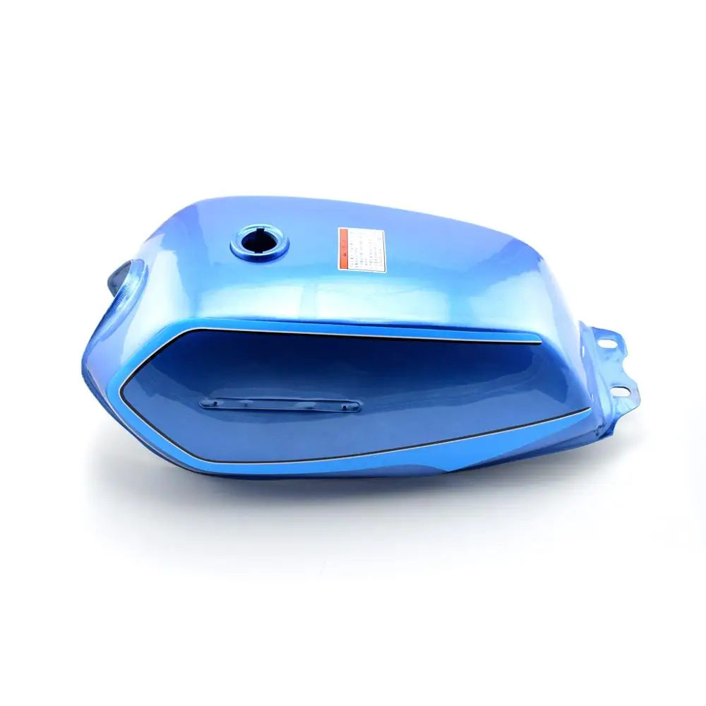 Топливный бак для мотоцикла бензиновый с замком и краем крыла боковая панель