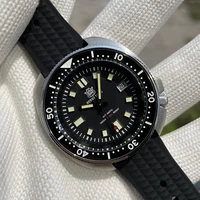 new abalone sd1970t pt5000 movement mens automatic mechanical watch waffle strap ceramic bezel steeldive 200m dive design watch