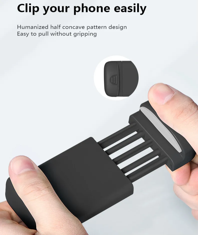 Гибкий подвесной держатель для телефона с креплением на шею и поворотом 360