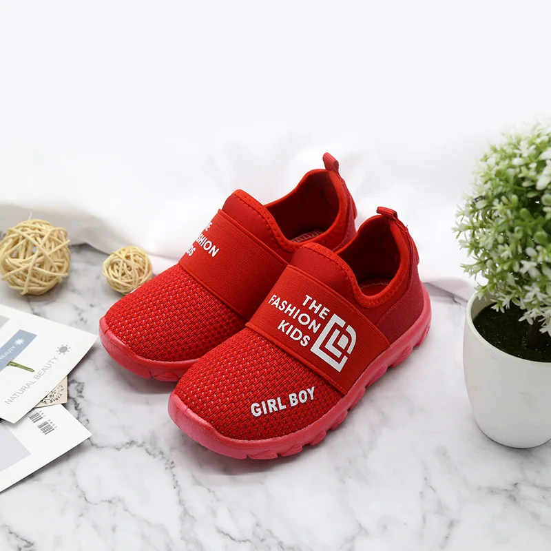 Повседневные кроссовки Детская обувь для мальчиков и девочек Модная