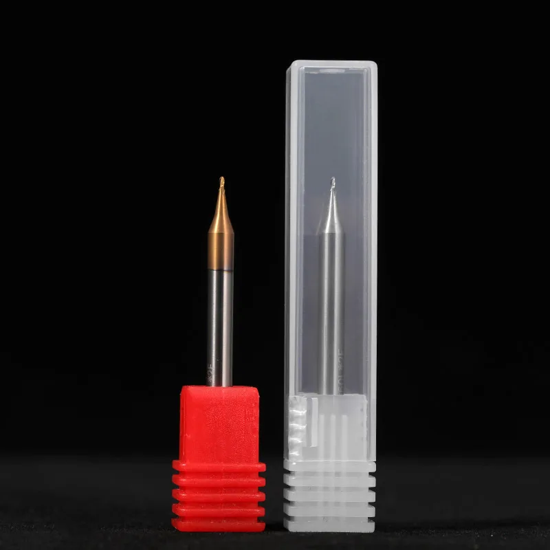 HRC60 микро концевые фрезы Алюминий ЧПУ карбид вольфрама Концевая фреза с 2