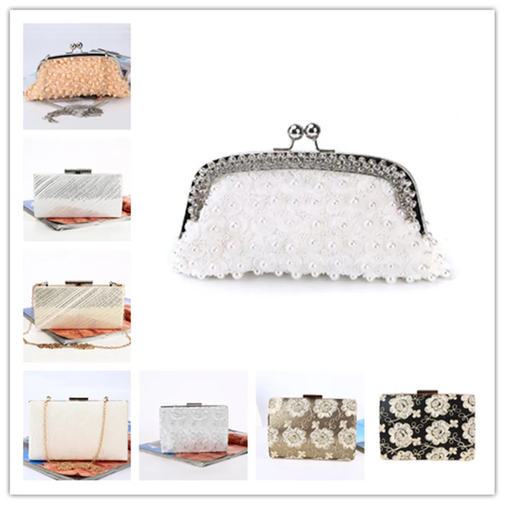 

Lace dinner bag new woven evening celebrities holding makeup dinner bag high quality fashion exquisite contracted handmade bag