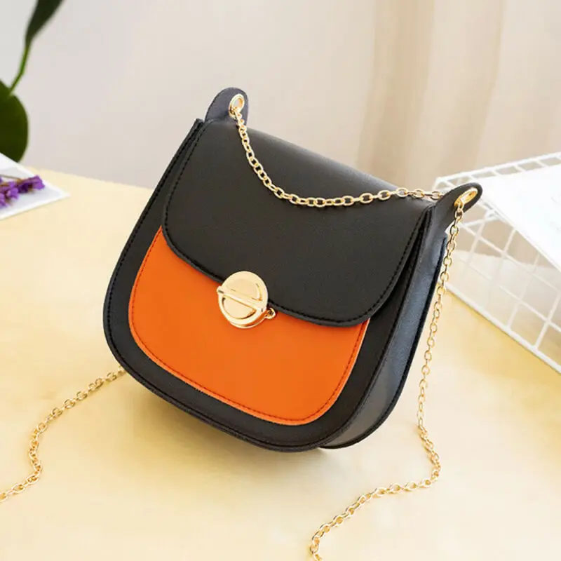 Новинка 2019 женская сумочка из искусственной кожи в Корейском стиле сумка через