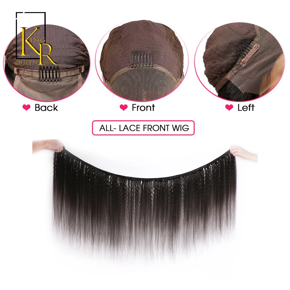 Кудрявый прямой парик бразильский Remy 13x4Lace передние человеческие волосы парики для черных женщин итальянский яки с ребенком натуральный предварительно выщипанный VSBOB