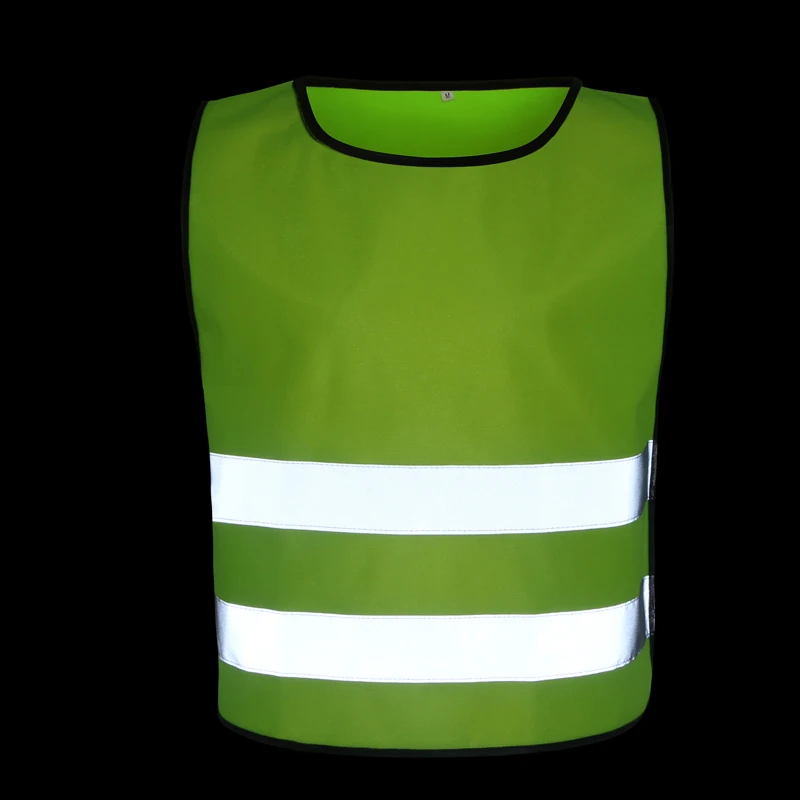 Светоотражающий Жилет HI VIS для взрослых и детей защитный жилет регулируемая