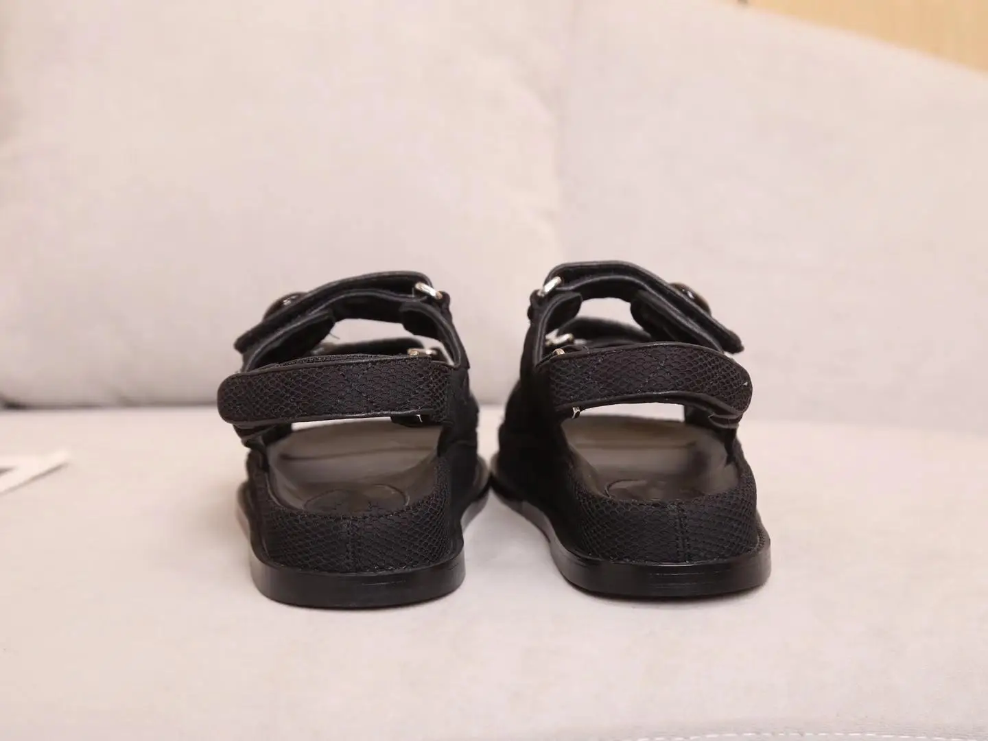 

new lattice Velcro platform sandals with 35-40 delivery box sandal platform open toe shoes shoes sandals women