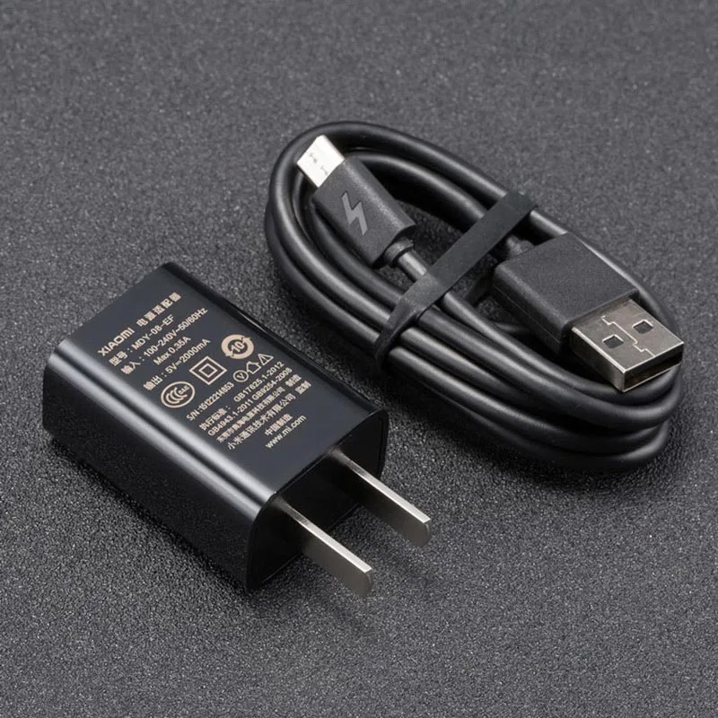 Зарядное устройство USB XIAOMI 5 В/2 А адаптер питания с Micro для Redmi Note 6 Pro 7A 7 4 4A 4X Plus 5A 6A Mi