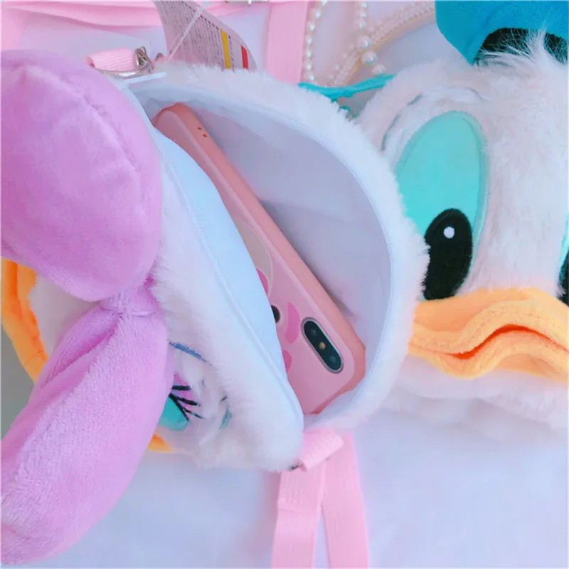 Disney новая сумка через плечо с Дональдом Даком мессенджер для девочек Дейзи