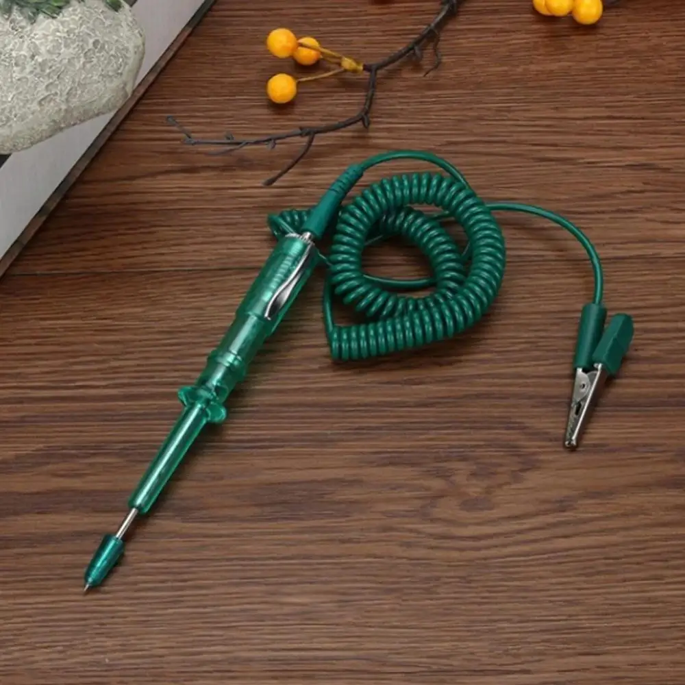 

New Auto Car Light Circuit Tester Lamp Voltage DC 6V 12V 24V Copper Test Pen Detector Probe Light System Test Probe Lamp