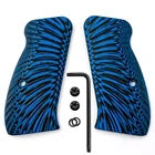 Ручки G10 CZ75 на заказ для CZ 7585 Compact, CZ P-01, P100, C100, T100, PCR, CZ 75 D, рулевые винты в комплекте, текстура Sunburst